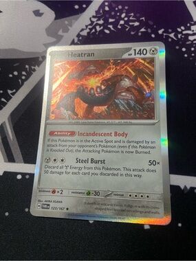 Heatran #123/167 Holo Twilight Masquerade